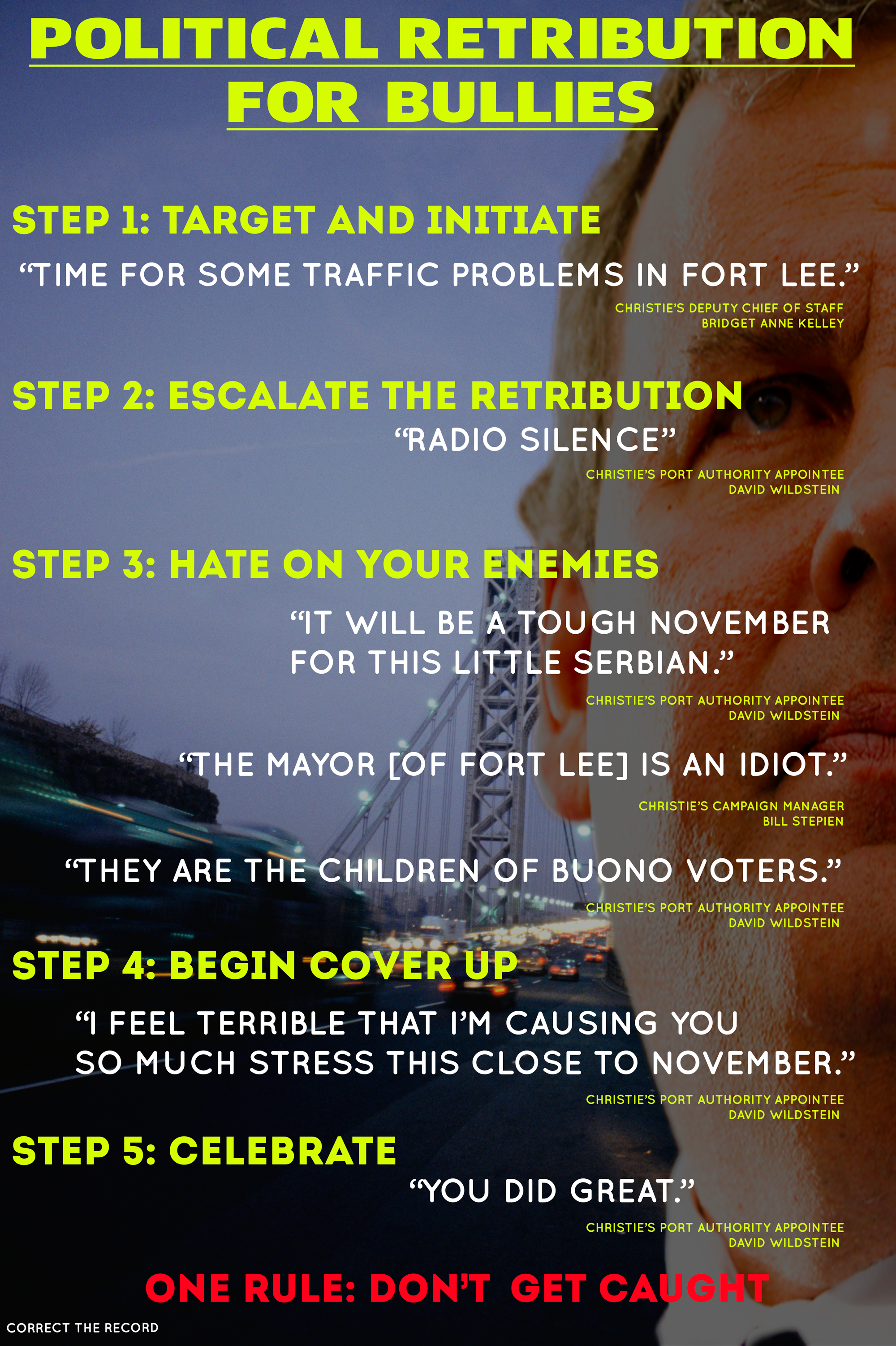 Chris Christie Bridge Political Retribution