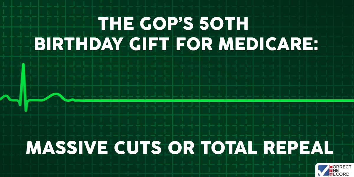 gop flat line