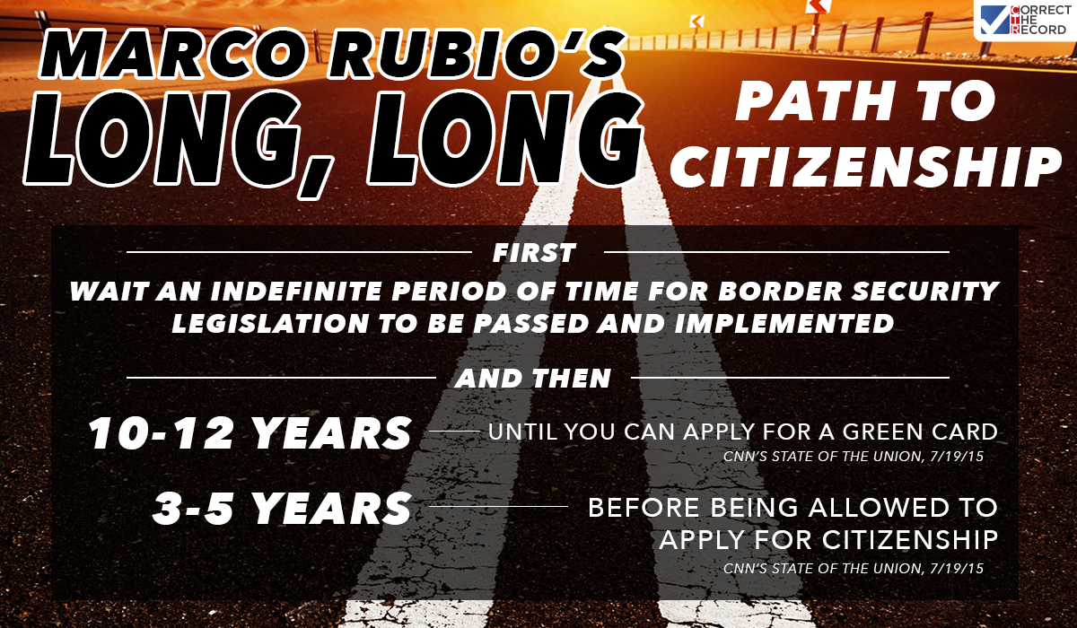 Marco Rubio math path to citizenship