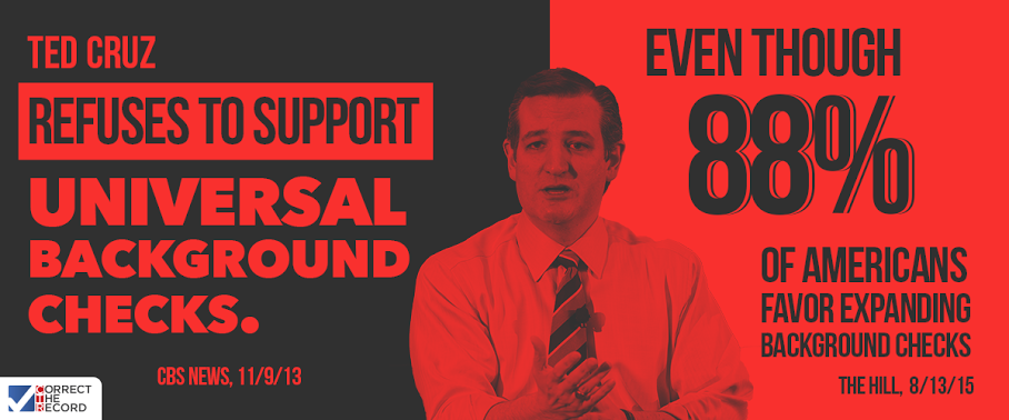 Cruz on background checks