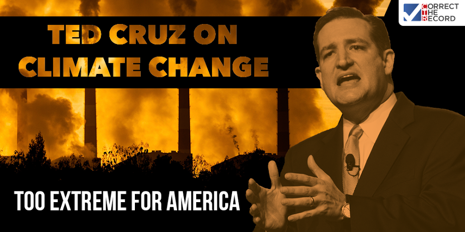 Cruz on climate change