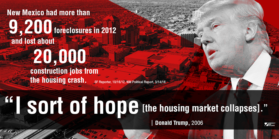 Trump New Mexico Housing