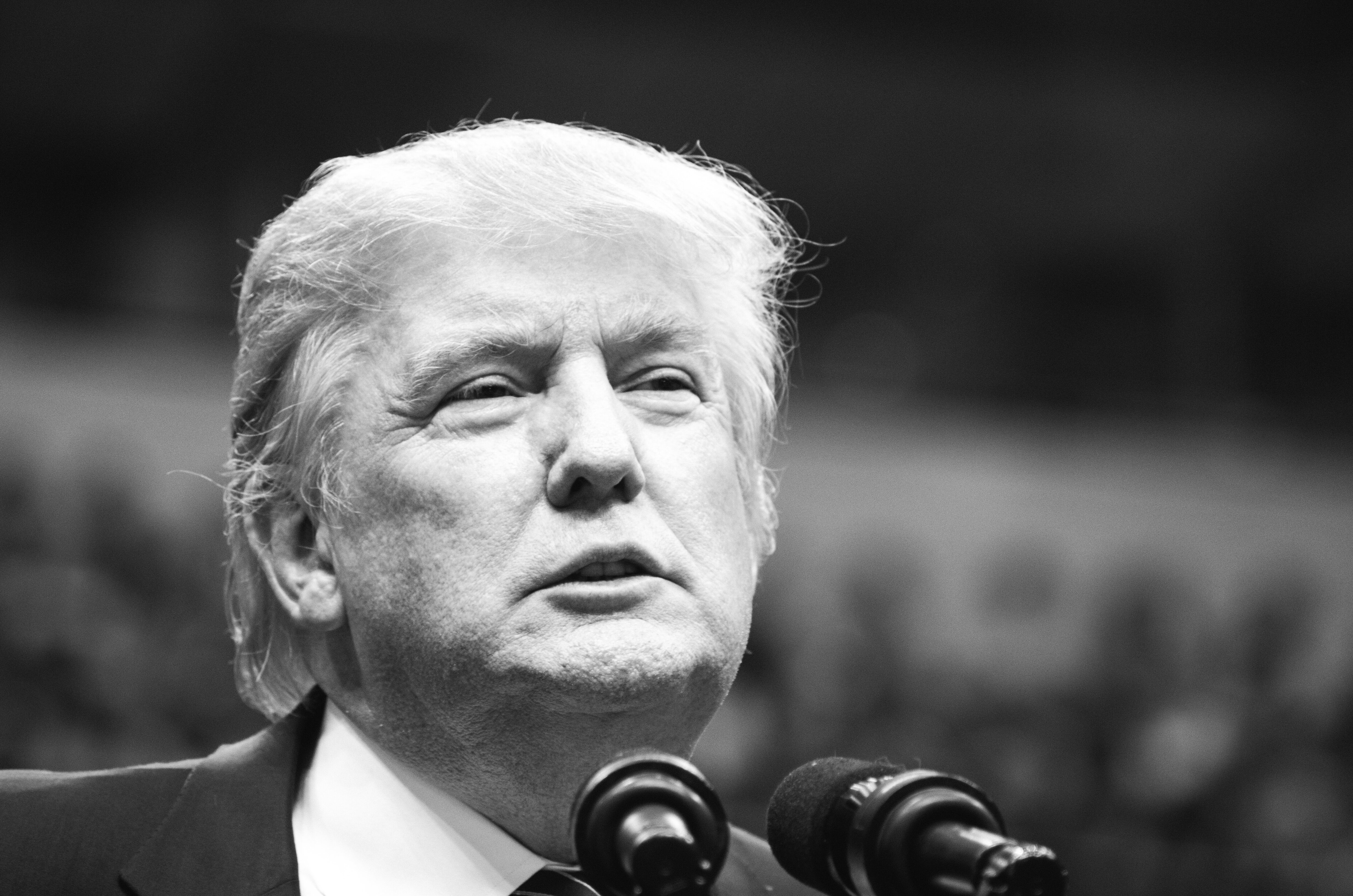 Taken at the 09/14 Donald Trump rally at the American Airlines Center in Dallas, Texas.
