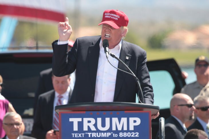 Trump yelling arizona